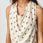 Free People - Silas Printed Cowlneck Top