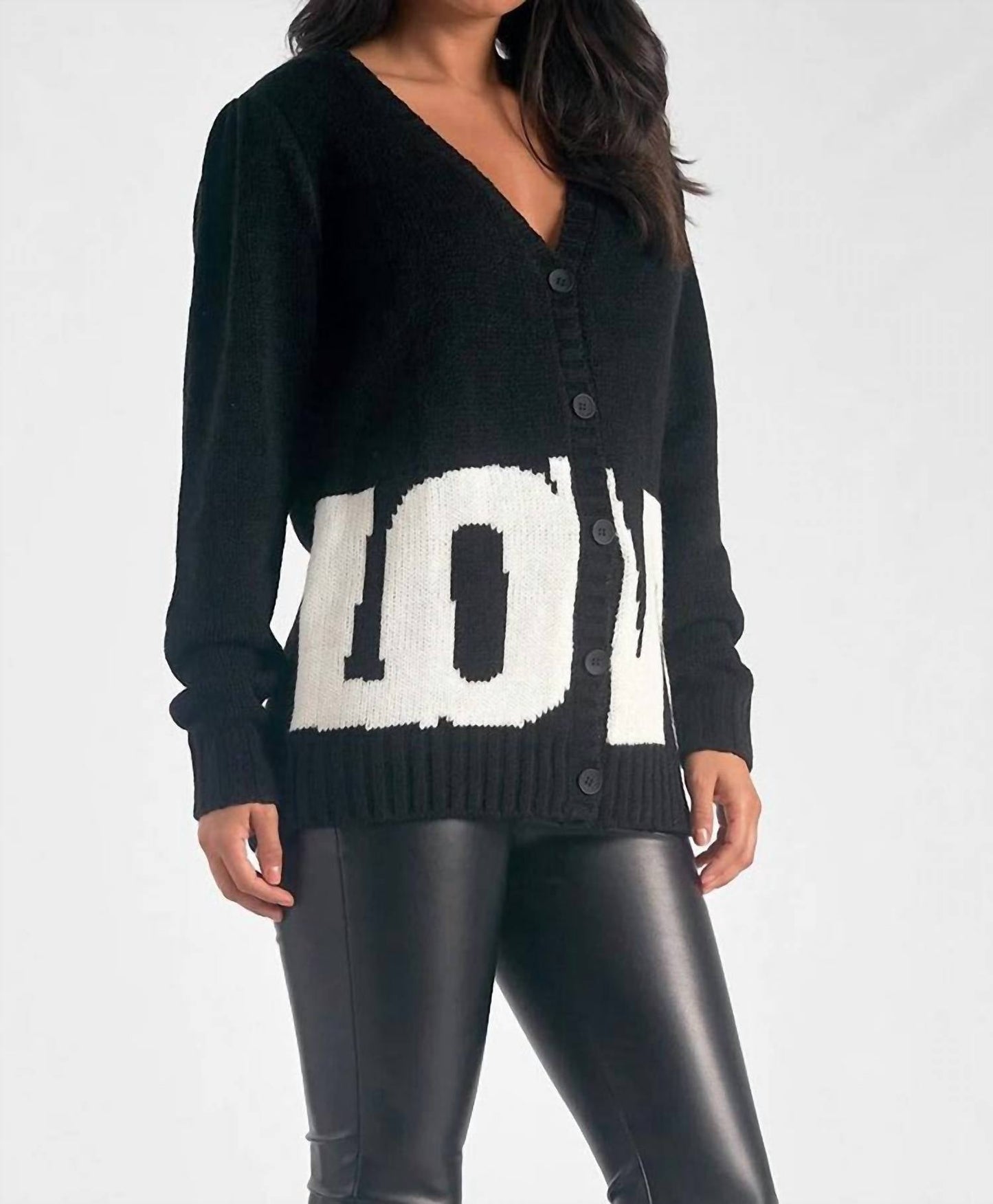 Elan - Love Sweater Cardigan