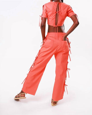 Bela Brand - Cropped Bows Top