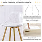 Stylish Upholstered Bar Chairs with Metal Legs