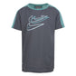 Boys Nike Dri-FIT Swoosh Graphic Tee - Size 6 Medium Grey