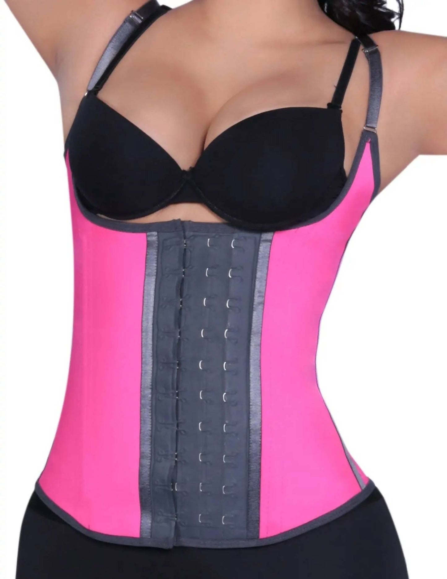 Siluets - Latex Waist Trainer With Straps