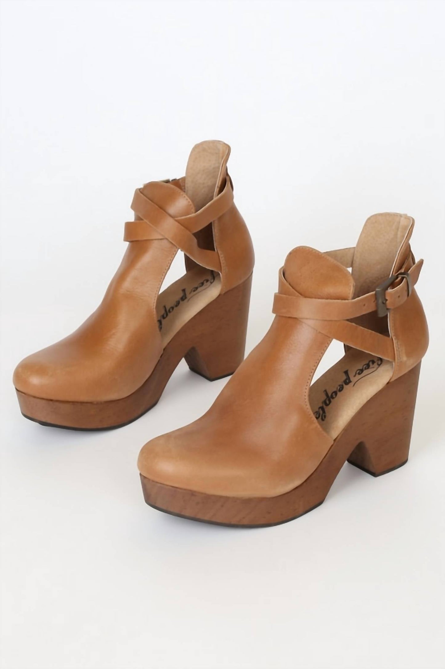 Free People - Women's Cedar Leather Clog Shoes