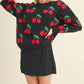 &Merci - I Pick You Cherry Sweater