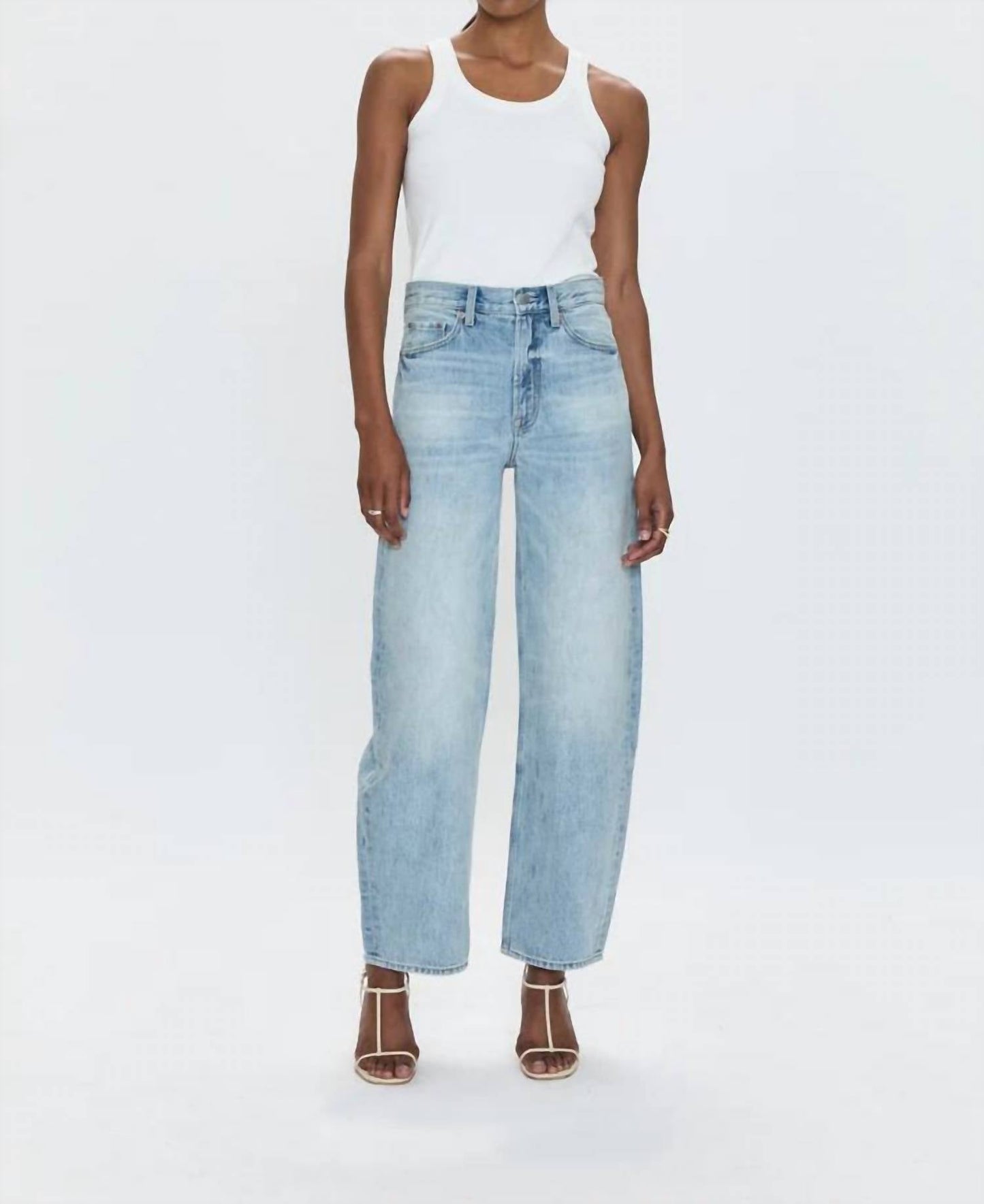 Pistola - High Rise Barrel Jean