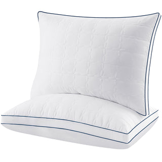 Standard Size 2-Pack Down Alternative Bed Pillow Set