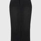Joseph Ribkoff - Classic Denim Pencil Skirt With Rhinestones