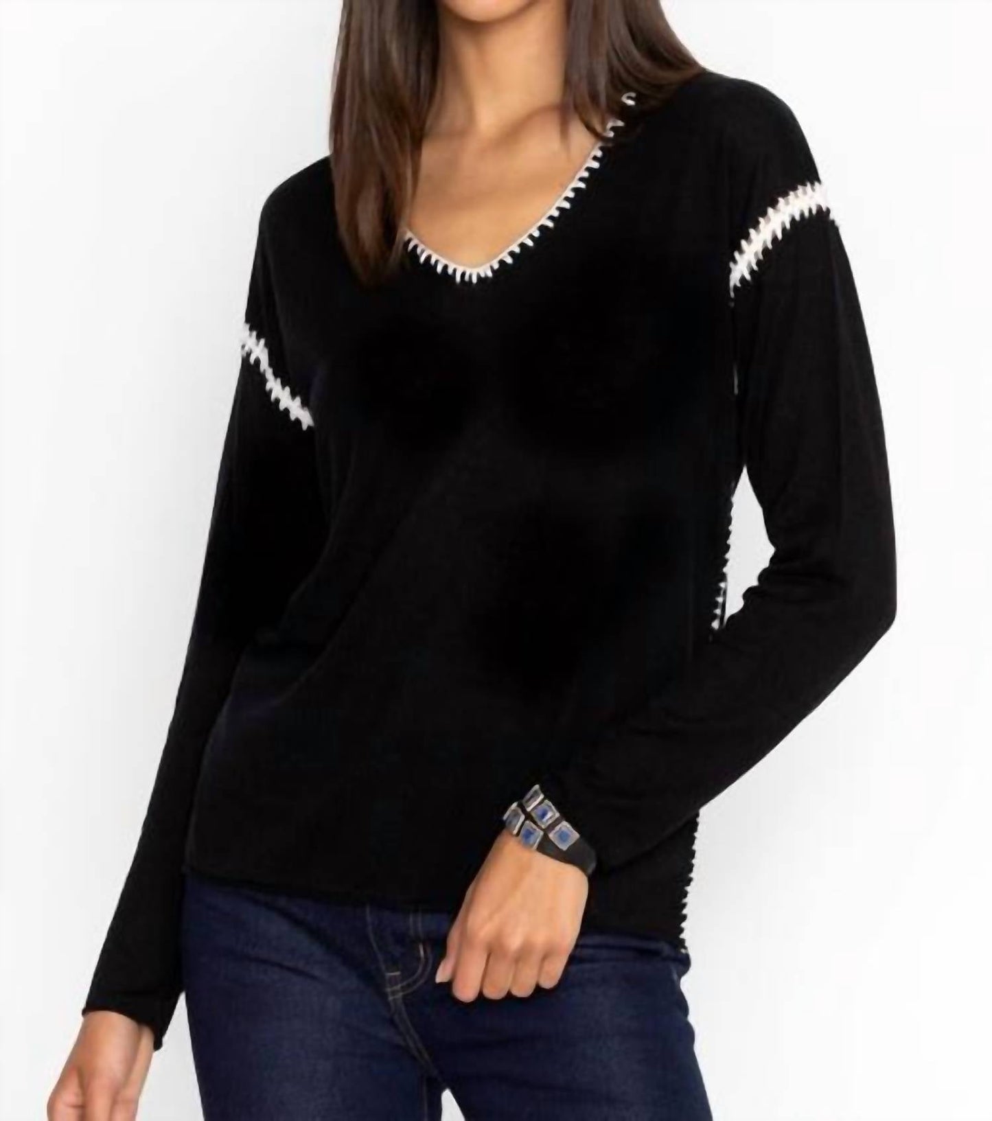 Johnny Was - LIGHTWEIGHT WHIPSTITCH PULLOVER