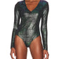 Steve Madden - SHIMMER V-NECK BODYSUIT