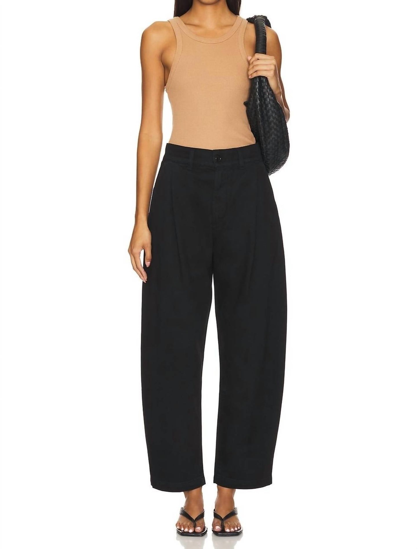 Agolde - Danika Tapered Pleat Chino Pants