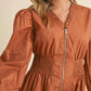 Jodifl - Felecity Front Zip Dress