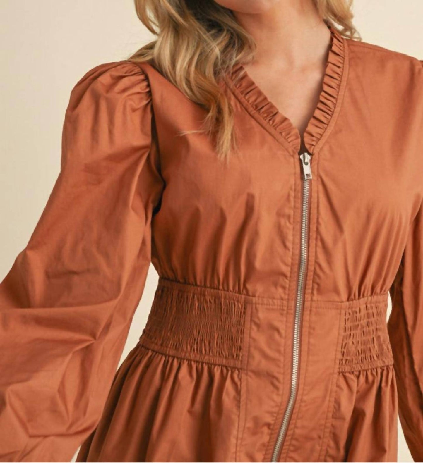 Jodifl - Felecity Front Zip Dress