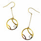 Love Love Tennis - Women's Ball Heart Solid Earrings