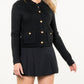 Thml - Gold Button Cardi