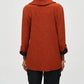 Joseph Ribkoff - Cowl Neck Sweater Knit Tunic