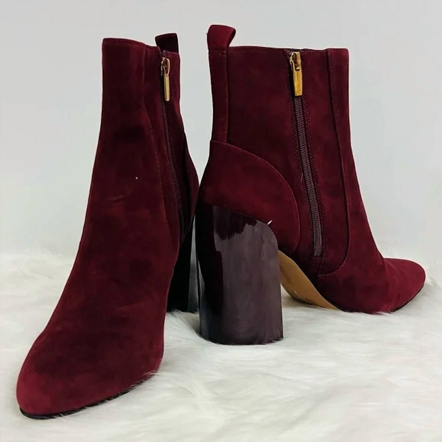 Vince Camuto - Women's Suede Enverna Heeled Bootie