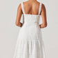 Astr - Pellagia Eyelet Midi Dress