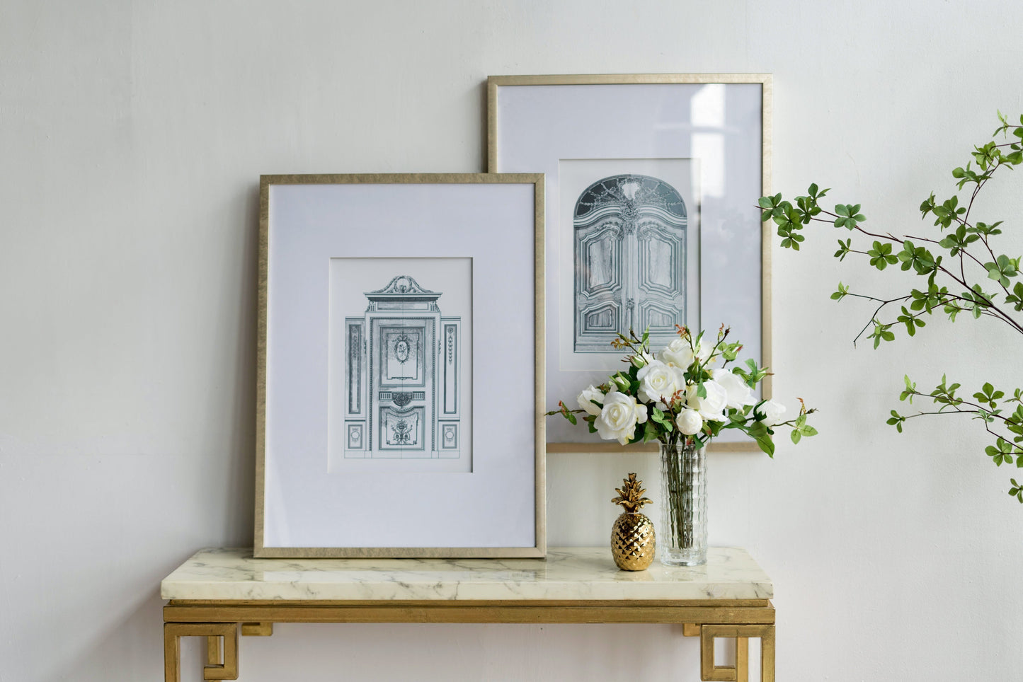 The Grand Portal™ Duo — Architectural Pencil Art Prints