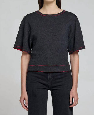 Goldie - Double Faced Kimono Sleeve Tee