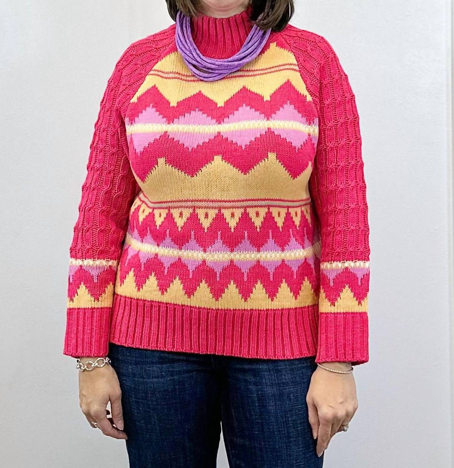 &Merci - Fireside Fair Isle Sweater
