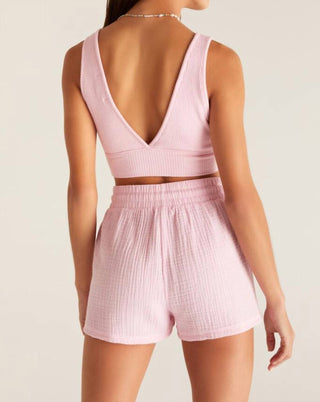 Z Supply - V-NECK RIB TANK BRA