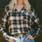 Z Supply - River Plaid Button Up Top