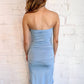 Fore - Glass Slipper Strapless Dress