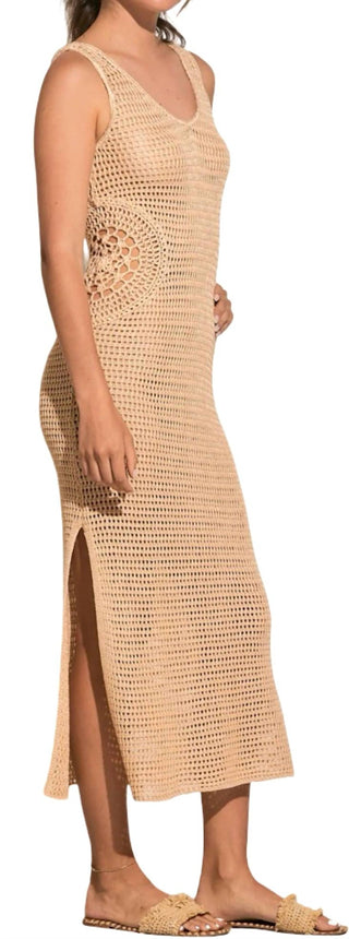 Elan - Crochet Open Tank Dress