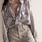 Free People - Disco Margartia Button Down Blouse