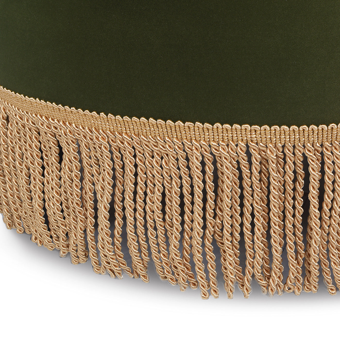 Yolanda 24" Round Upholstered Accent Ottoman