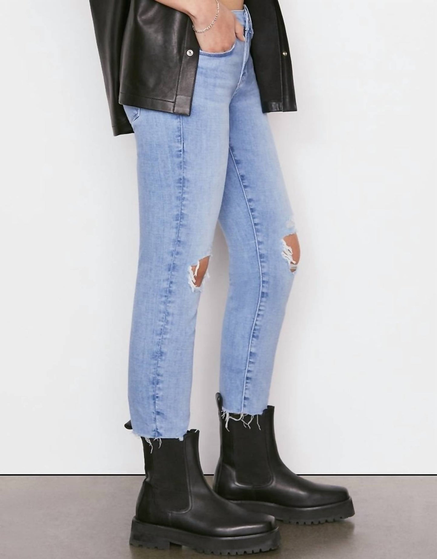 Frame - LE GARCON CROP JEANS