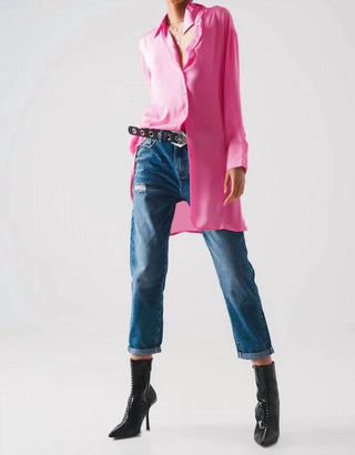 Q2 - Satin Long Sleeve Shirt