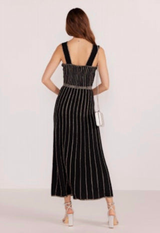 Minkpink - Celia Lurex Stripe Midi Skirt