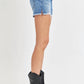 Risen - Mid-rise Denim Shorts