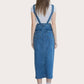 Vibrant M.I.U - Dungaree Overall Skirt