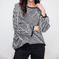 Habitat - Striped Fringe Swing Pullover Top