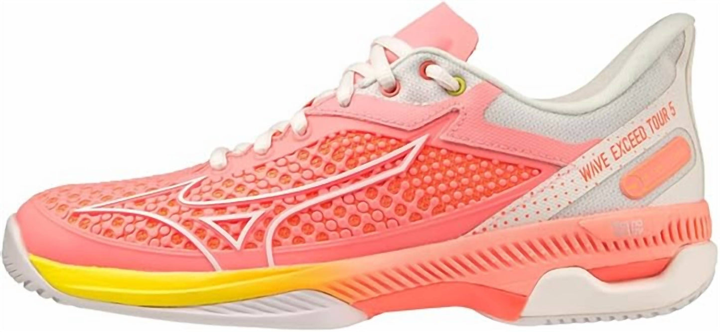 Mizuno - Women's Wave Exceedtour 5 Tennis Shoe