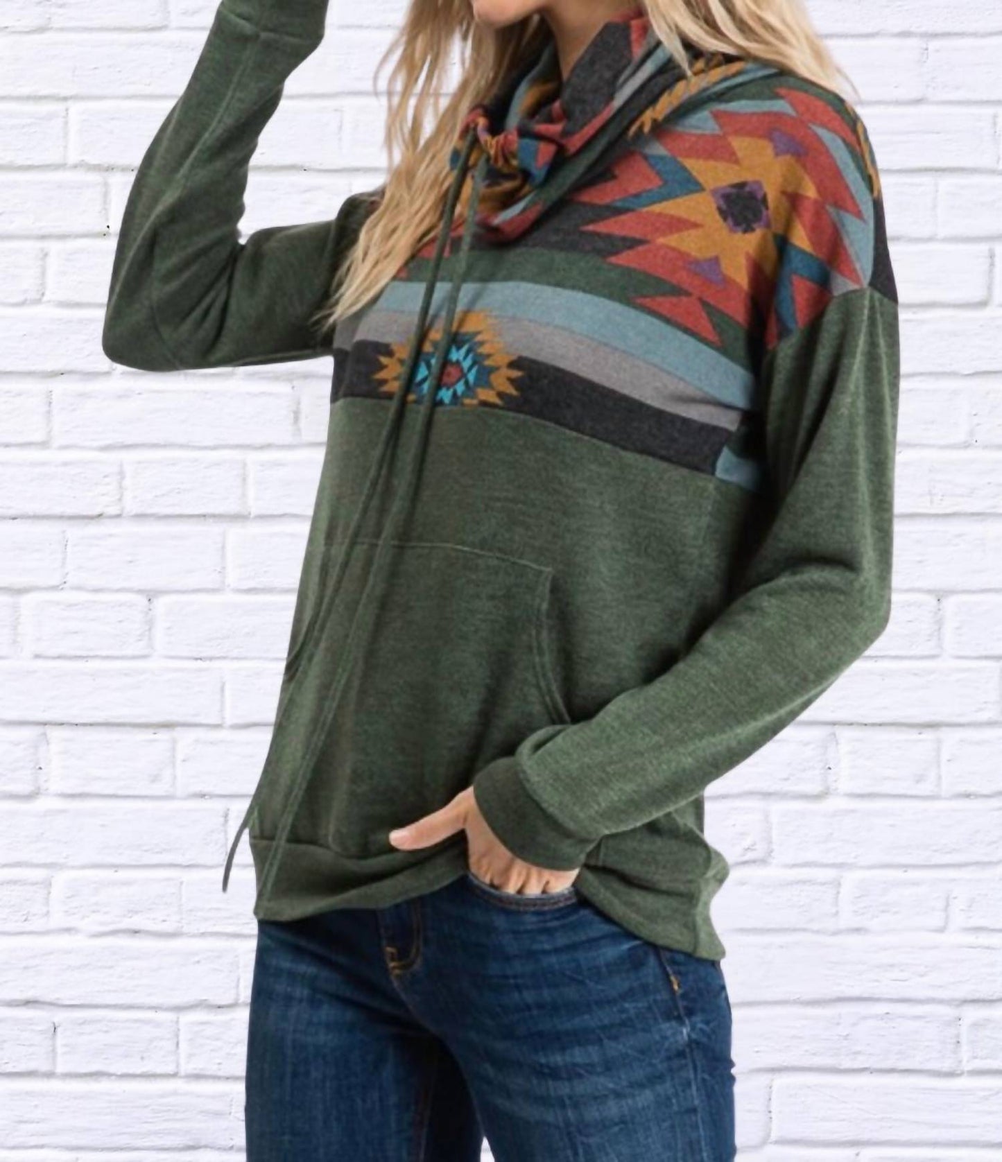 7Th Ray - Diva Usa Amanda Turtle Neck Top
