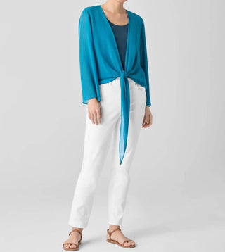 Eileen Fisher - SILK WRAP JACKET