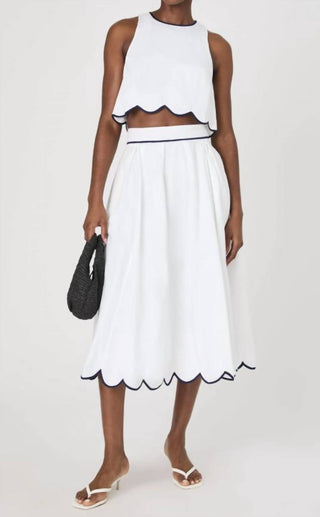 French Connection - Alexis Scallop Skirt