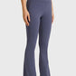 Trendsi - Flare Yoga Pants With Elastic Waist Pants