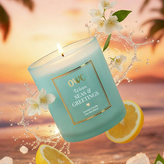 Warm Seas & Greetings Candle