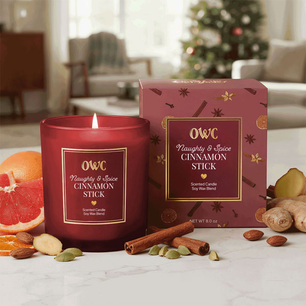 Naughty & Spice Cinnamon Stick Candle