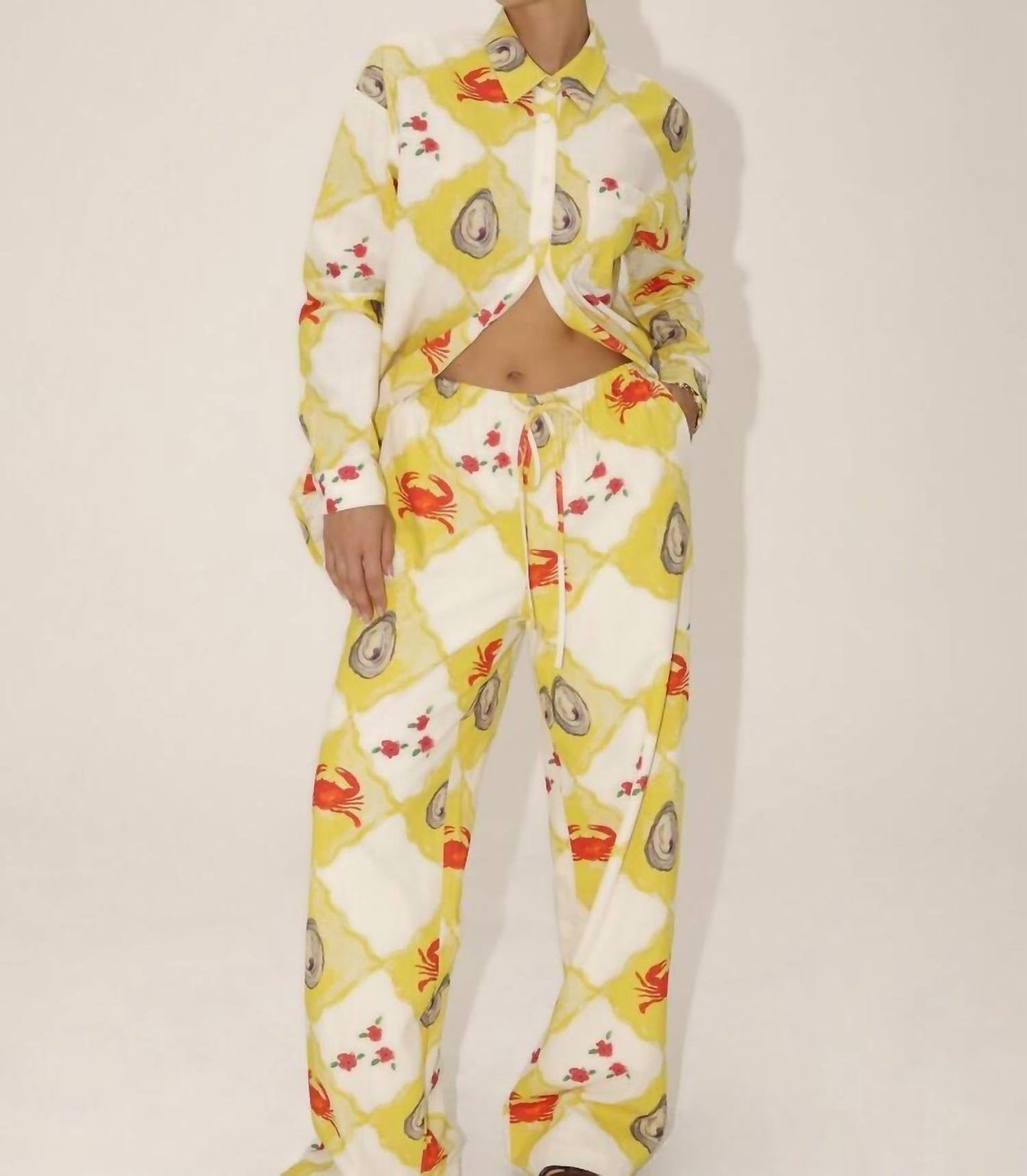Bailey Rose - Oyster And Crab Pants