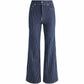 Alice + Olivia - Chic Striped Wide Leg Jeans