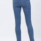 Judy Blue - High Waist Dandelion Embroidery Skinny Denim Jeans