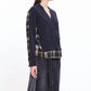 Sacai - Plaid Print Cardigan