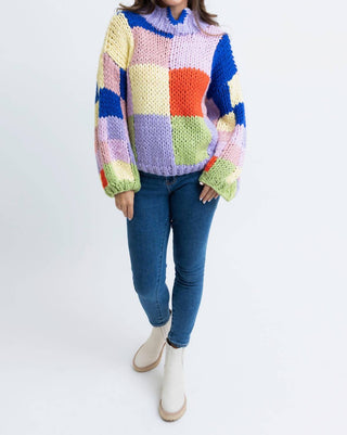 Karlie - Piper Crochet Colorblock Sweater
