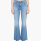 Mother - Weekender Fray Mid Rise Flare Jeans