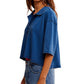 Free People - Denmark Cropped Polo